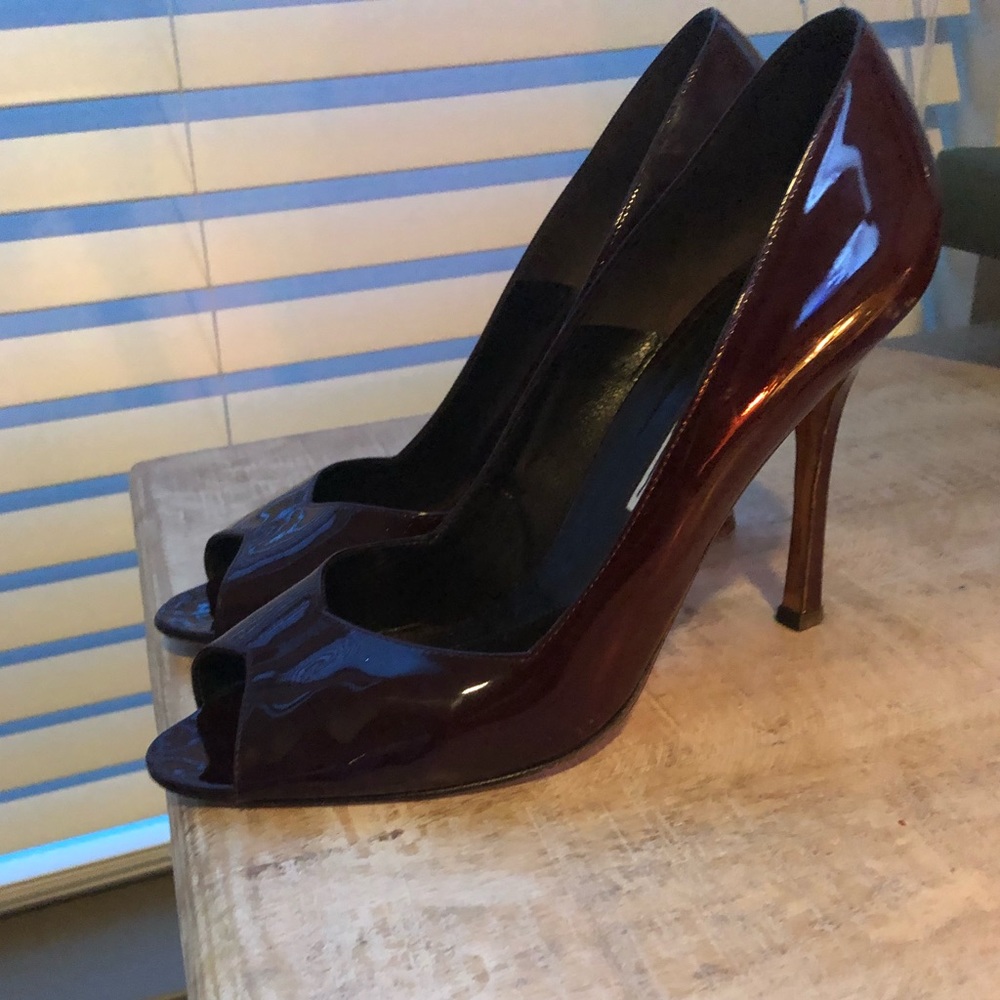 Brian Atwood Patent leather pumps